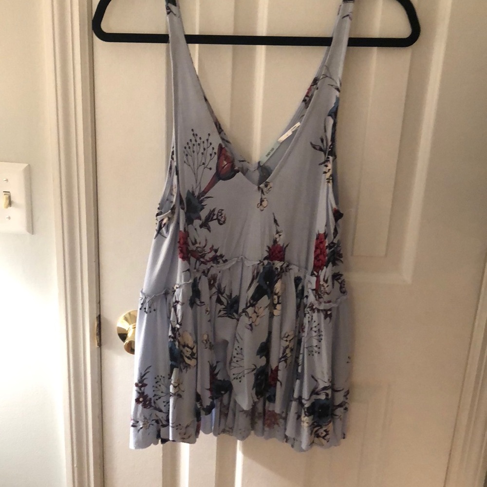 High Low Kimchi Blue babydoll tank